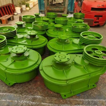 Durable pan mixer gearbox