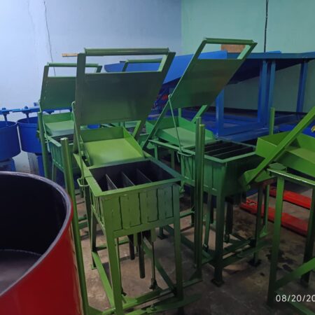 Manual block machine