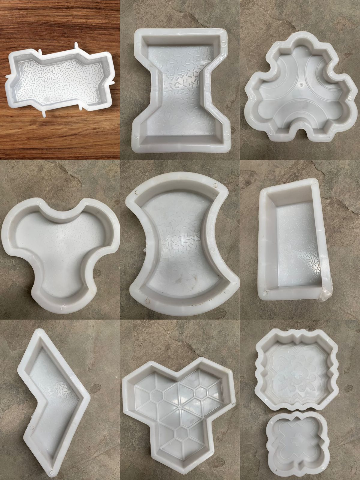Plastic cabro moulds
